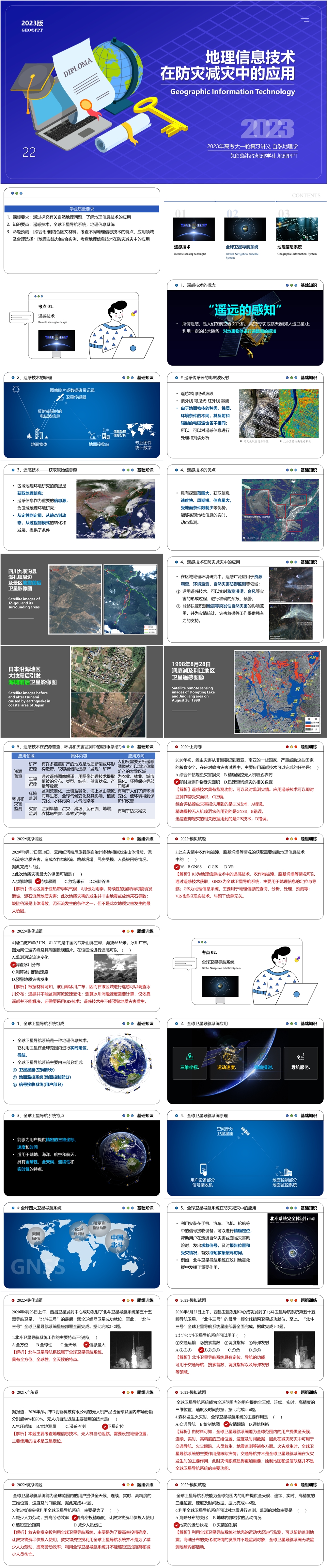 [2023版] 新教材高考一轮复习 第22讲 地理信息技术在防灾减灾中的应用 GIS-01.jpg