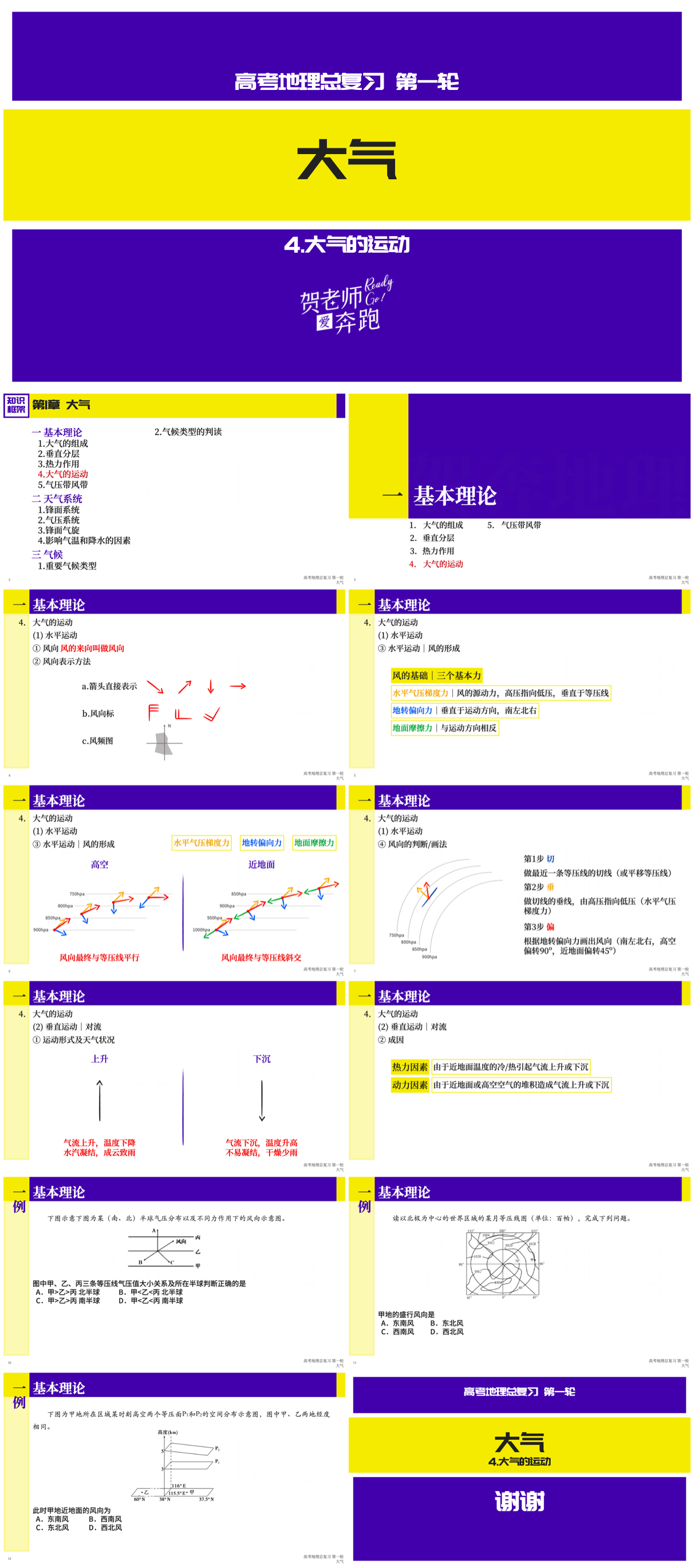 【一轮复习】大气-4大气的运动｜贺老师爱奔跑高中系列课件.jpg