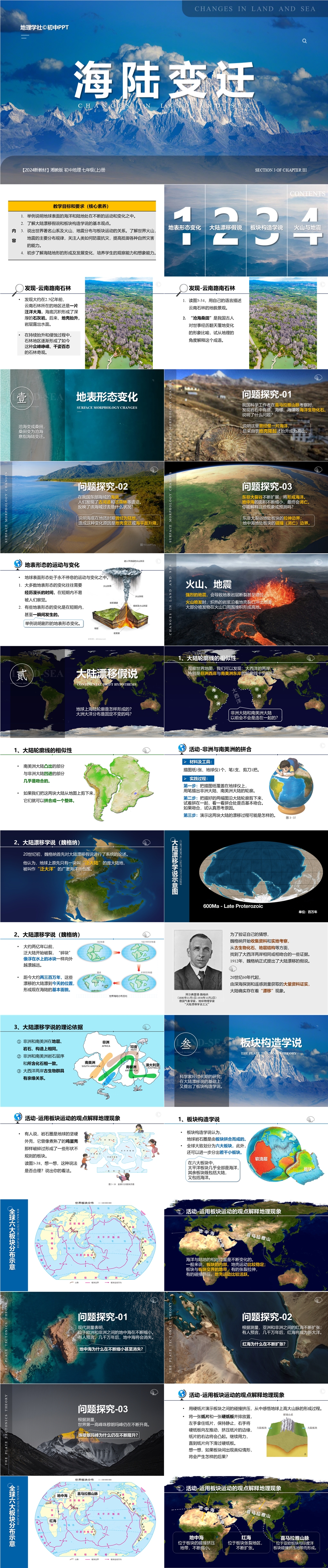 【2024 新教材】湘教版 初中地理 七(上) 3.3 《海陆变迁》-01.jpg