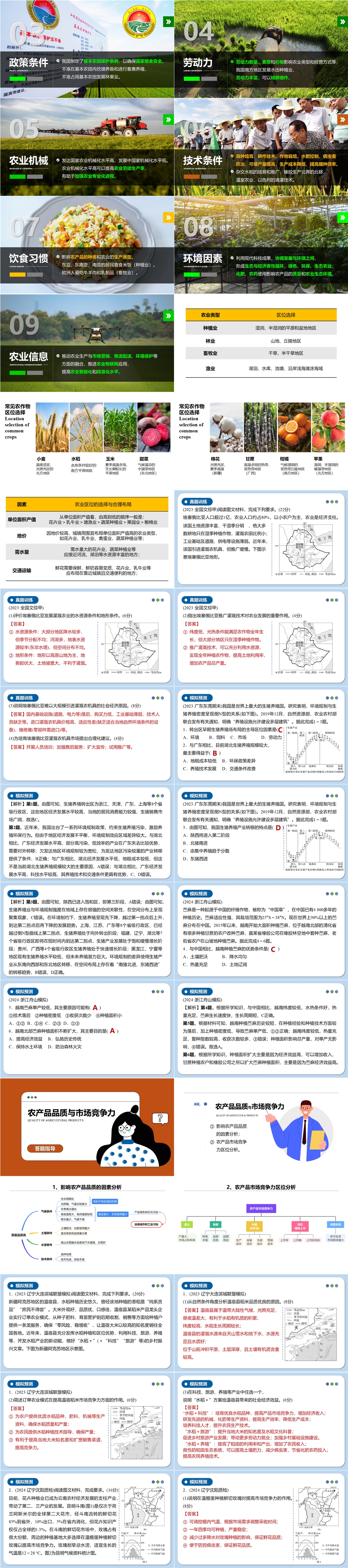 [新教材版] 高考一轮复习 第29讲 农业区位因素及其变化-02.jpg
