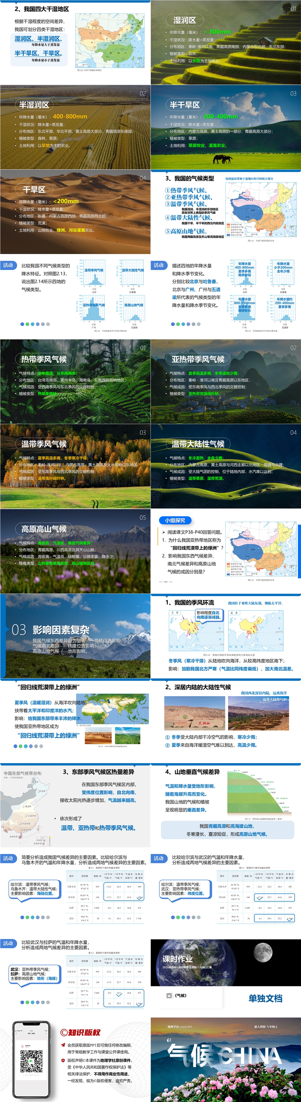 【2025 新教材】人教版 初中地理 八(上) 2.2 《气候》-02.jpg