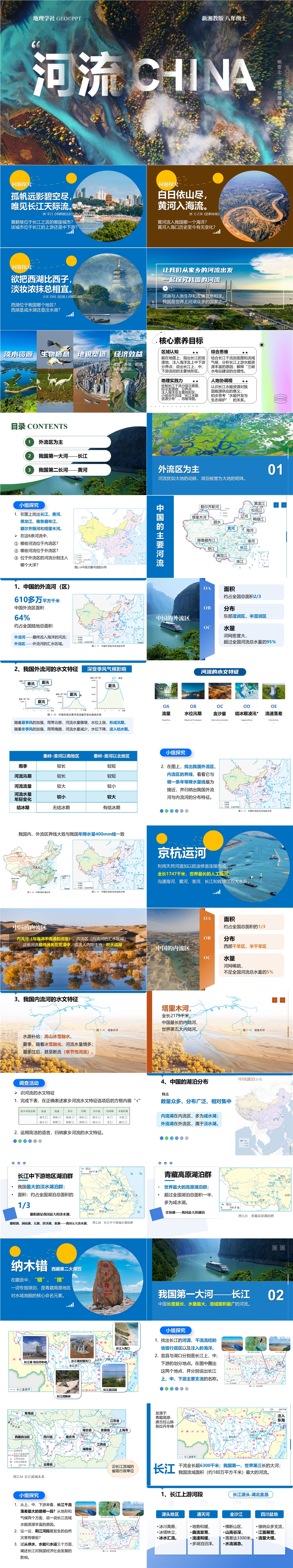 【2025 新教材】湘教版 初中地理 八(上) 2.3 《中国的河流》-01.jpg