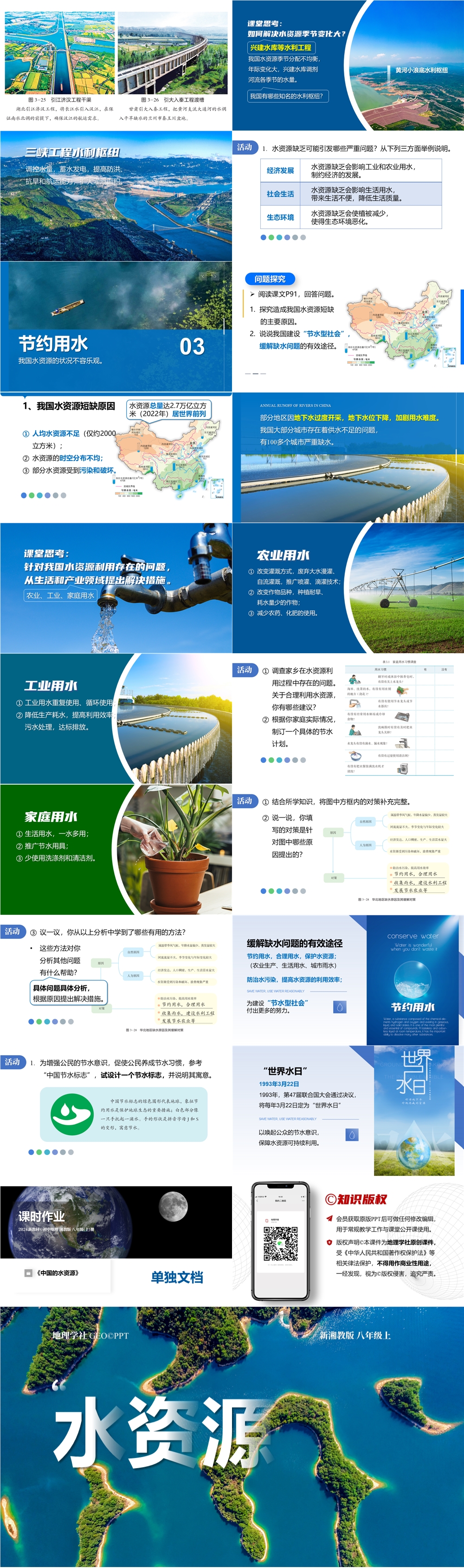 【2025 新教材】湘教版 初中地理 八(上) 3.3 《中国的水资源》-02.jpg