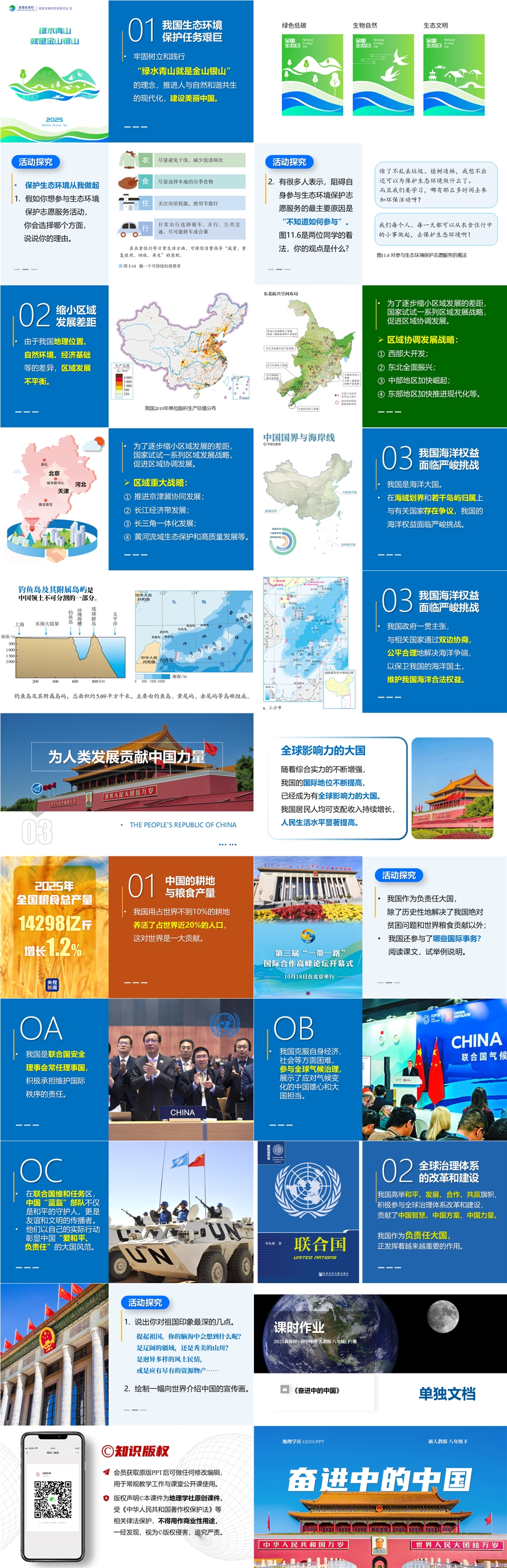 【2025 新教材】人教版 初中地理 八(下) 11.1 《奋进中的中国》-02.jpg